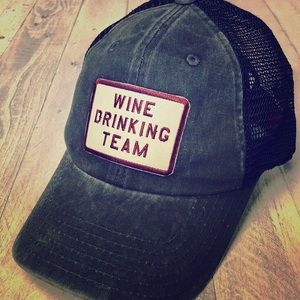 WINE DRINKING TEAM cap.